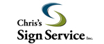 Chris Signs Service Logo