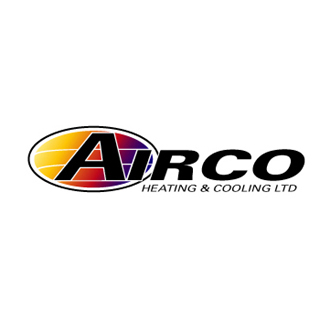 airco plumbing and heating logo design